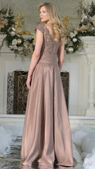 Rina di Montella 3327 Long Formal A Line Mother of the Bride Dress