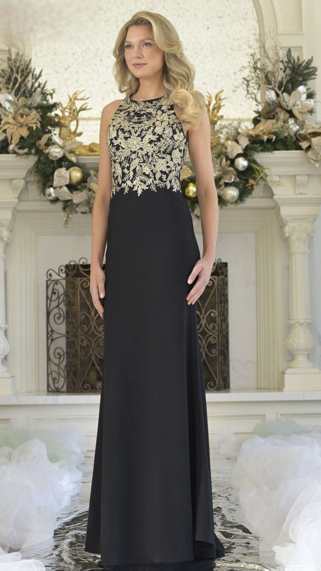 Rina di Montella RD3345 Fitted Formal Long Evening Dress