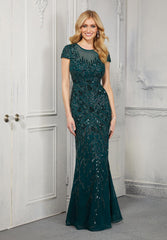 Sequin Long Formal Evening Dress MGNY 72426