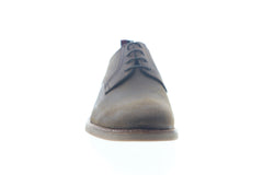 Ben Sherman Birk Plain Toe BNM00022 Mens Brown Leather Low Top Oxfords Shoes