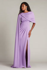 Tadashi Shoji BOS25345L Long Formal Slit Evening Dress