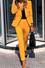 Two-piece All-match Casual Suit