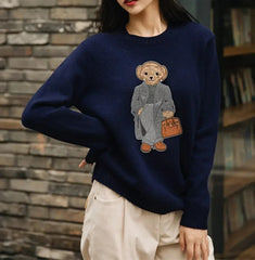 Cashmere Ralph Bear Pullover Sweater