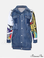 Casual Plaid Turndown Trendy Collar Shirt Coat