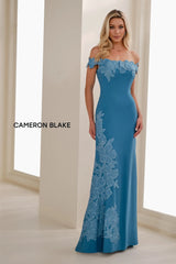 Cameron Blake CB901 Long Formal Floral Mermaid Dress