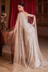 Sequins Long Formal Prom Dress by LaDivine CD865
