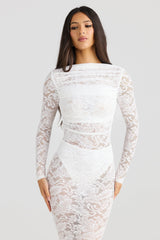 Amara Dress - White
