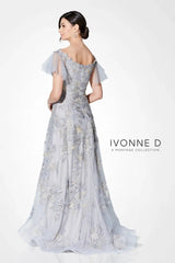 Ivonne D 122D63 A Line Long Mother of the Bride Formal Dress