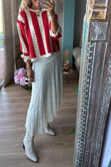 TADEO bone, long dress