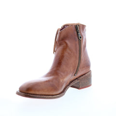 Bed Stu Aldina F328016 Womens Brown Leather Zipper Casual Dress Boots