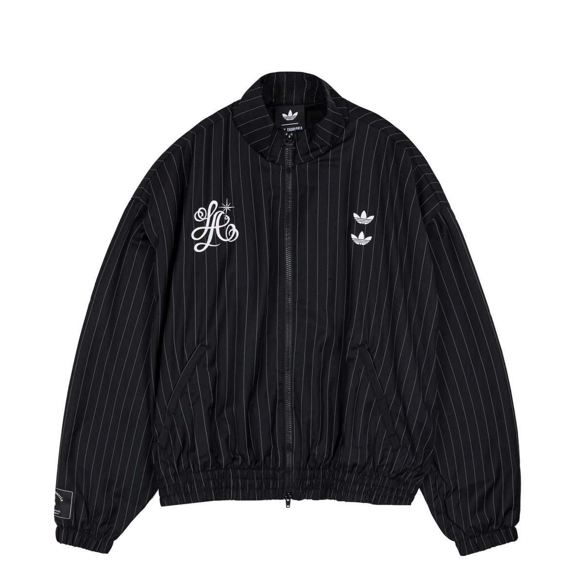 x Willy Chavarria Pinstripe Track Jacket