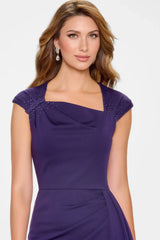 Cameron Blake CB205 Long Formal Beaded Evening Gown