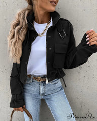 Casual Jacket with Convenient Pockets