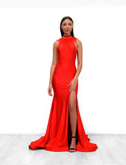 Jessica Angel Long Formal Fitted Prom Dress 906