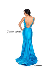 Jessica Angel Long Formal Fitted Prom Dress 930
