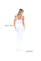 Jessica Angel Prom Long Formal Velvet Dress 850