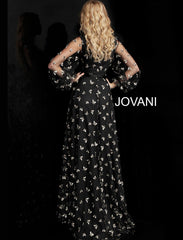 Jovani 63582 Long Sleeve Formal Evening Prom Dress
