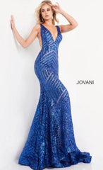 Jovani 59762 Sleeveless Long Fitted Formal Gown