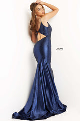 Jovani 08157 Spaghetti Strap Long Dress