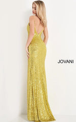 Jovani 06271 Spaghetti Strap Long Sexy Prom Dress