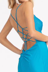 Long Formal Mermaid Fit Prom Dress