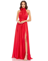 Long Formal Chiffon Prom Dress Chiffon Fabric Mac Duggal 49333