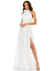 Long Formal Chiffon Prom Dress Chiffon Fabric Mac Duggal 49333