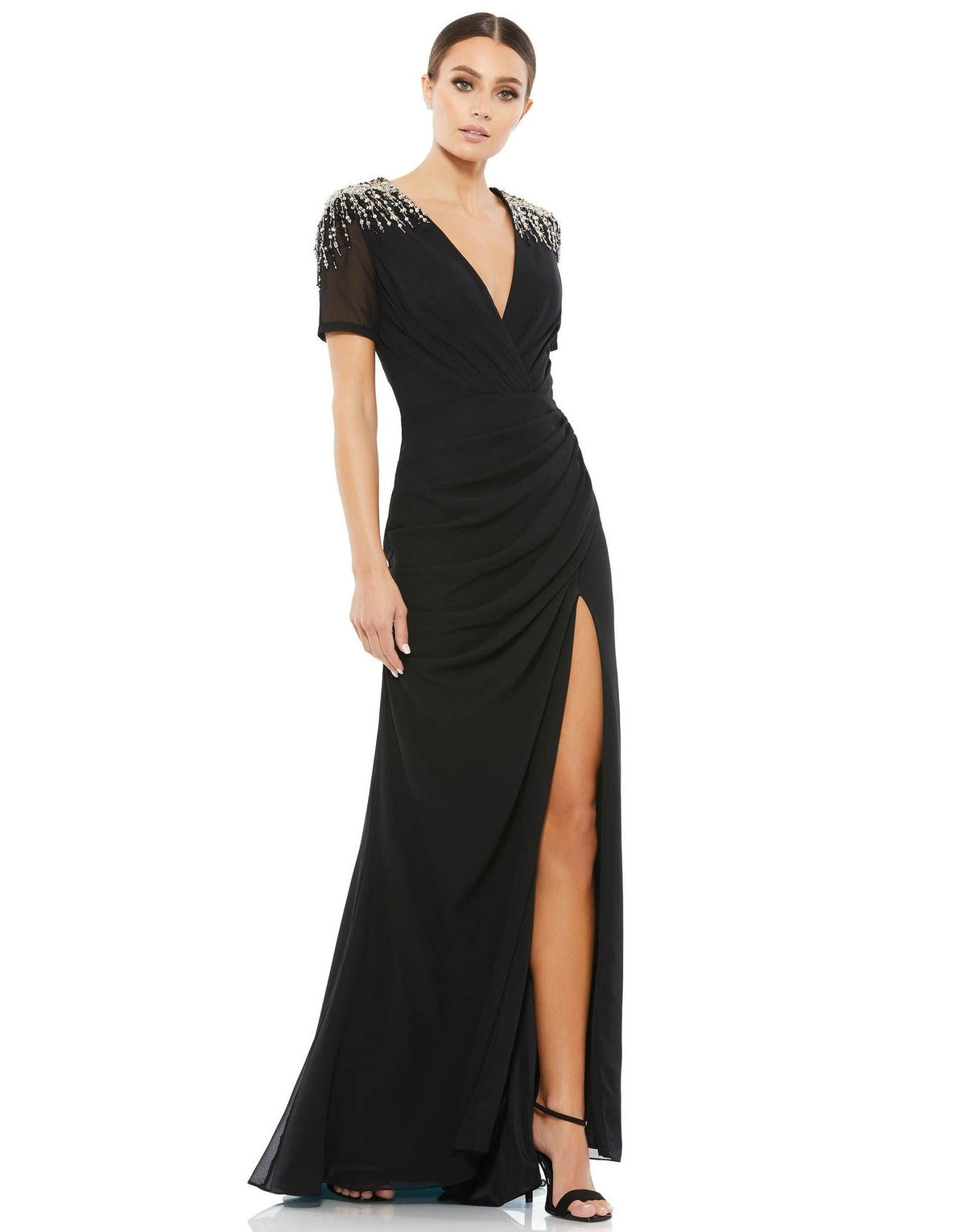 Long Formal Evening Dress Formal Silhouette Mac Duggal 55704