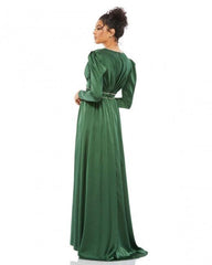 Long Sleeve Formal Evening Gown Long Sleeves Mac Duggal 55702