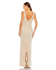 Long Sleeveless Formal Prom Dress by Mac Duggal 93744
