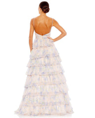 Long Spaghetti Strap Prom Gown Spaghetti Straps Mac Duggal 67966