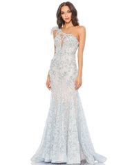 Prom Long One Shoulder Formal Gown One Shoulder Detail Mac Duggal 79264