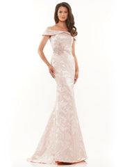 Marsoni Long Off Shoulder Formal Dress 1223