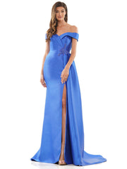 Marsoni Prom Long Off Shoulder Formal Dress 1215