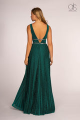 Prom Long Deep V Neck Evening Formal Dress