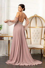 Prom Long Formal Chiffon Evening Dress