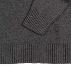 AMI Paris	Ami De Coeur Funnel Neck Wool Sweater